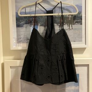 Tibi eyelet racer back top, worn once or twice, perfect condition, size 12